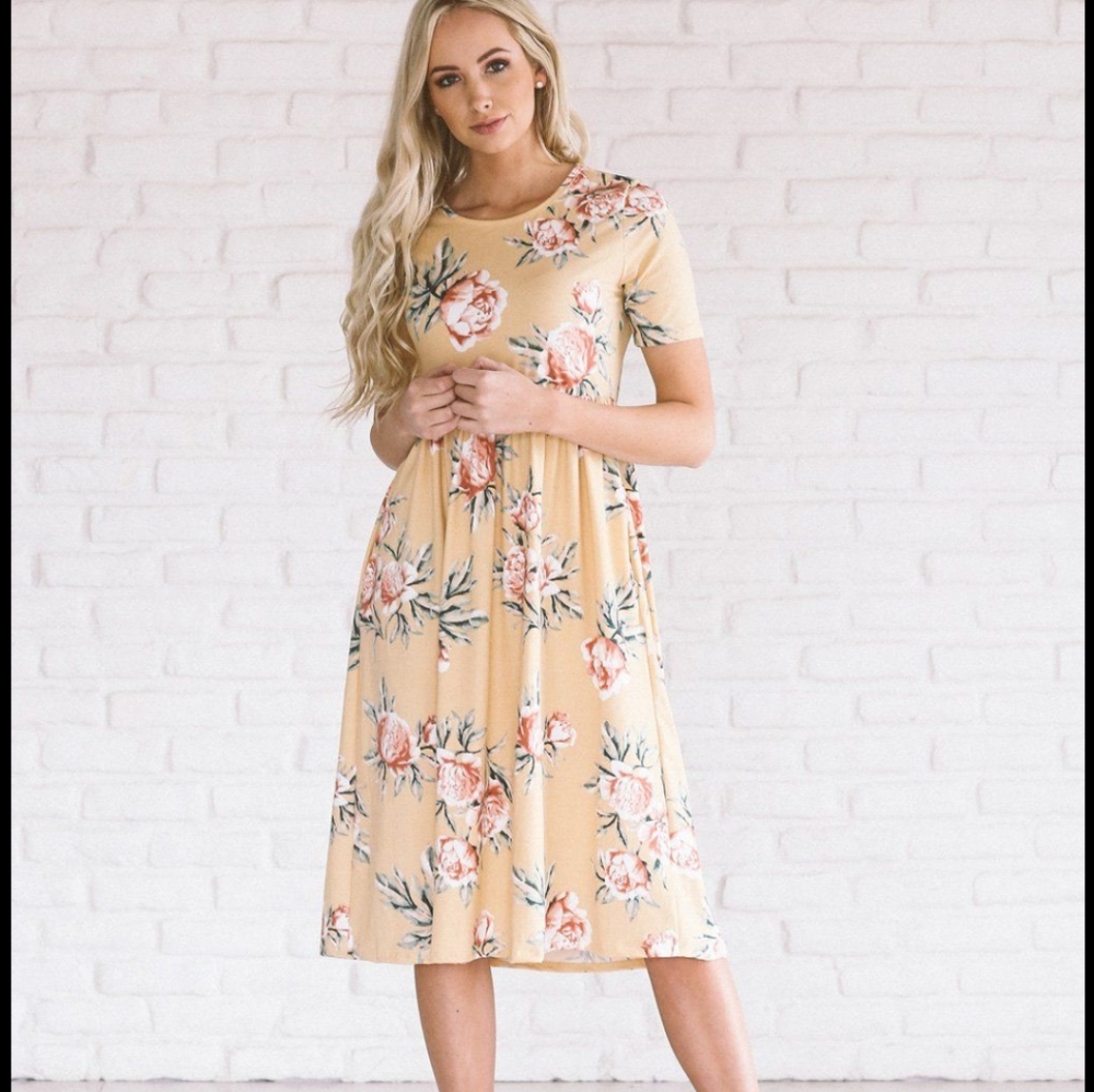 Jessakae Isabelle Flower Midi